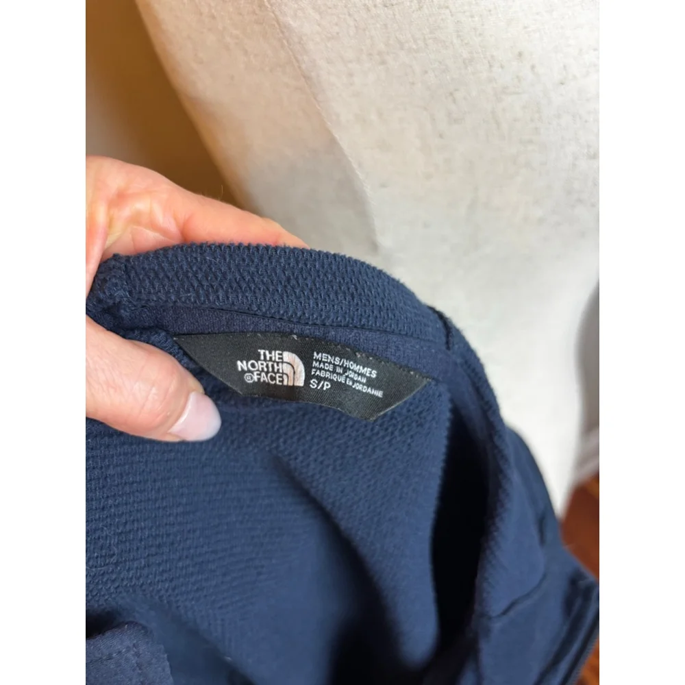Men's The North Face Navy Hoodie S coat jacket pullover spring lightweight - Picture 7 of 7